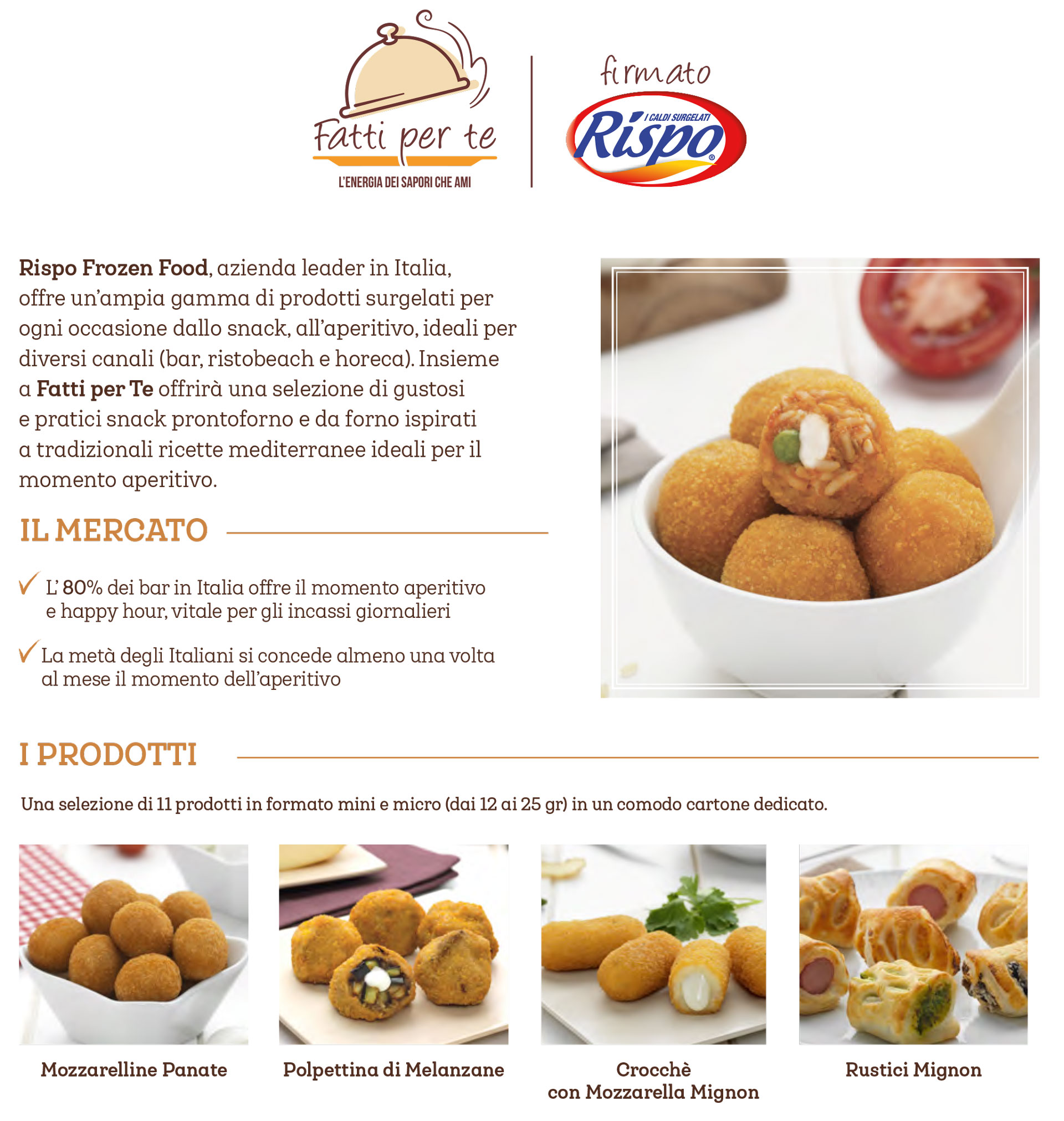 Aperitivi e Snack Salati algida