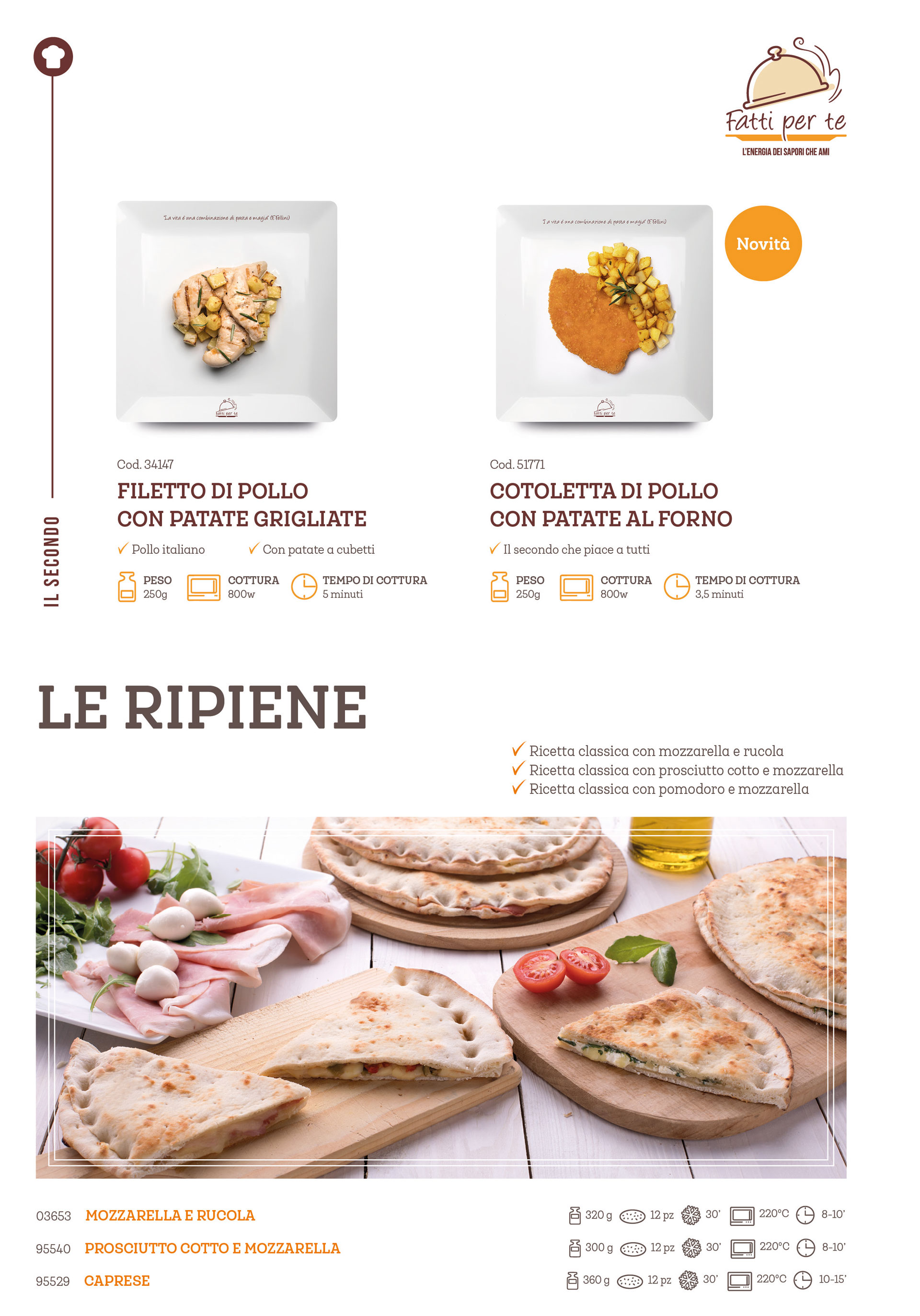 secondi piatti e ripiene algida