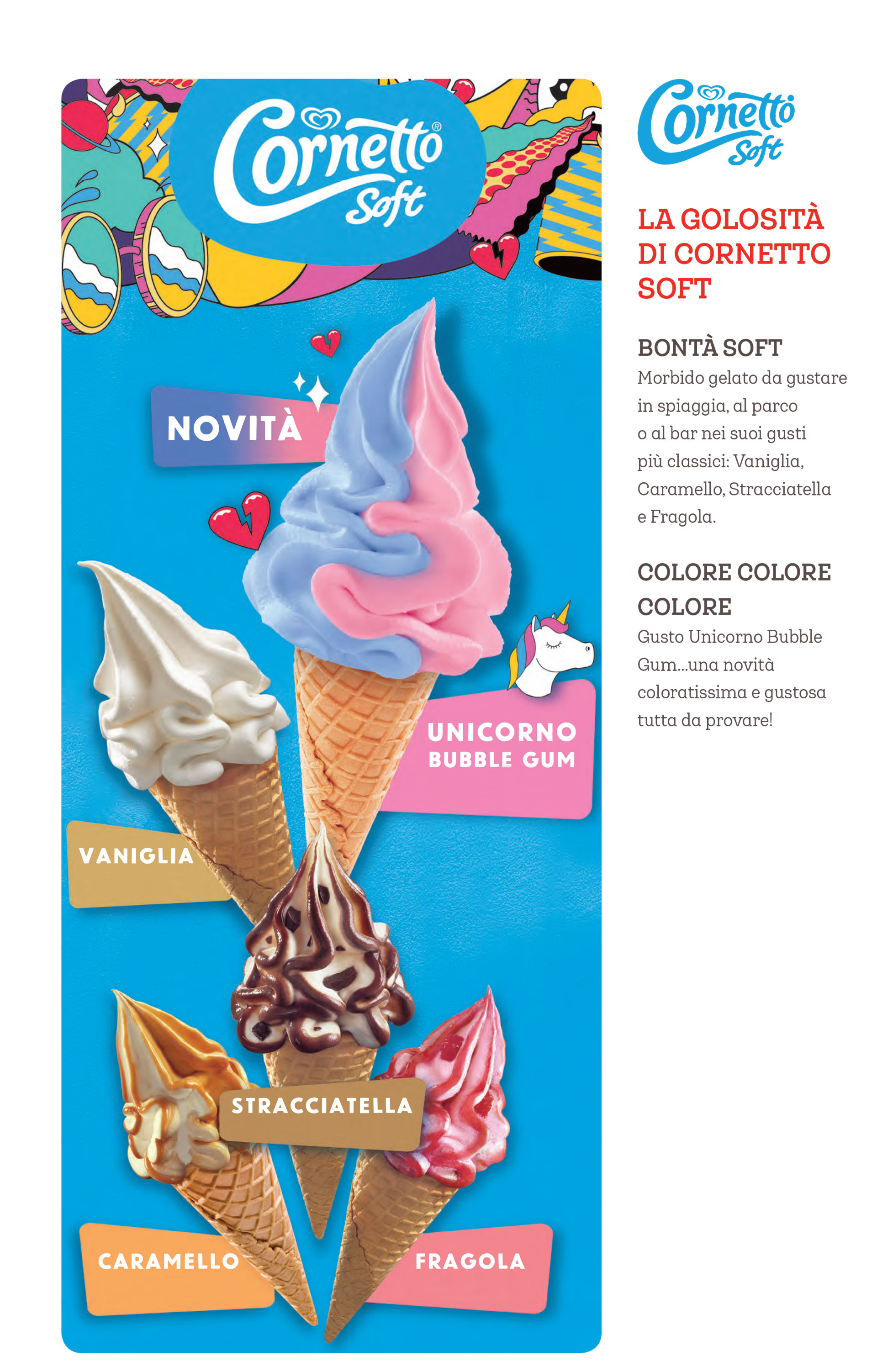 catalogo novità Cornetto Soft algida
