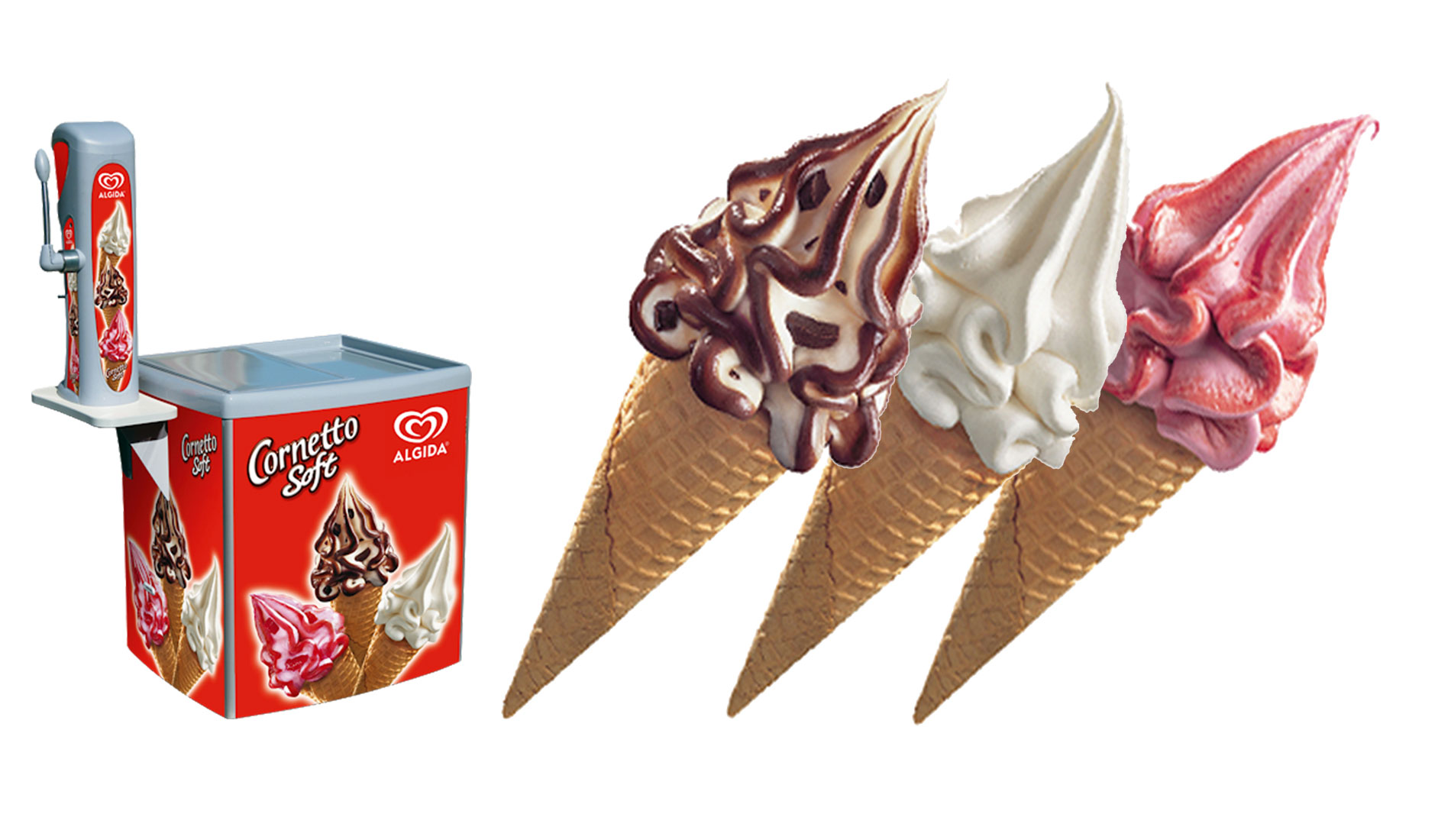 Concessionario gelati Cornetto Soft per l'Ogliastra
