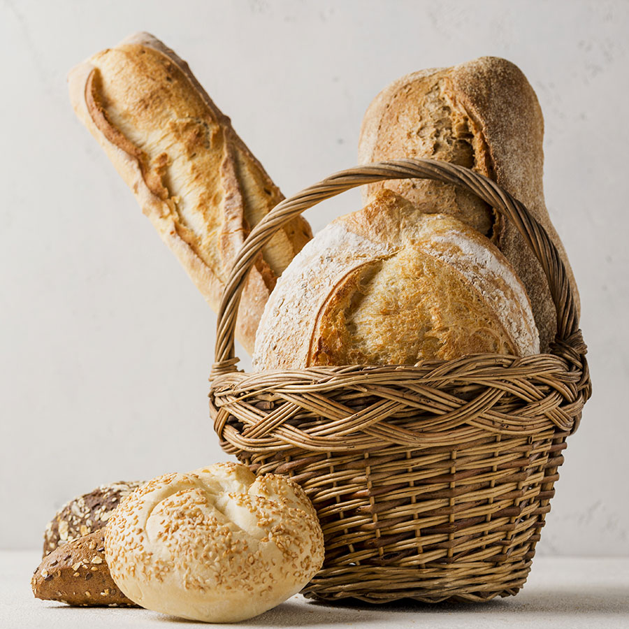 Pane intero e pretagliato